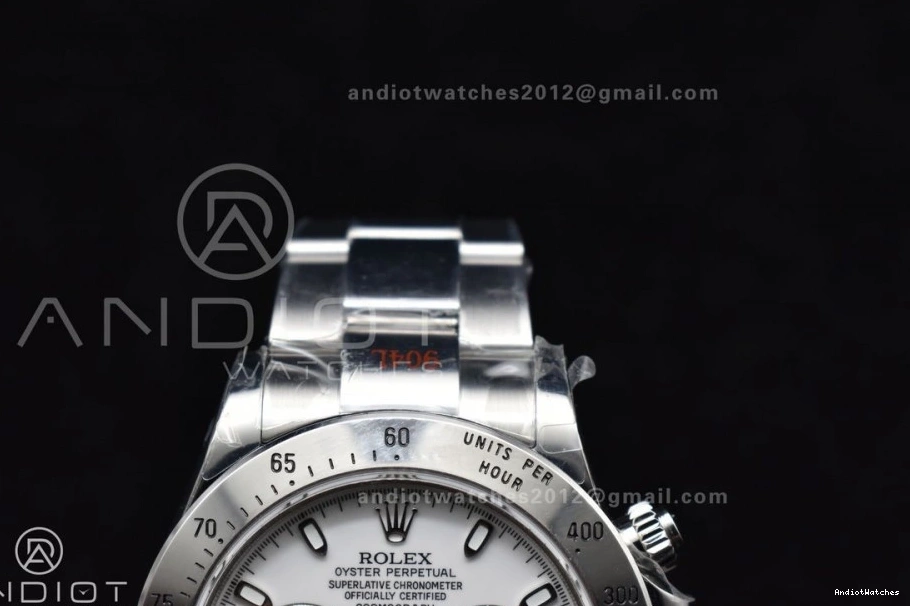 V White Best 1:1 WeatherProof SS on Bracelet Edition Daytona QF Dial 116520 771 SA4130 0414
